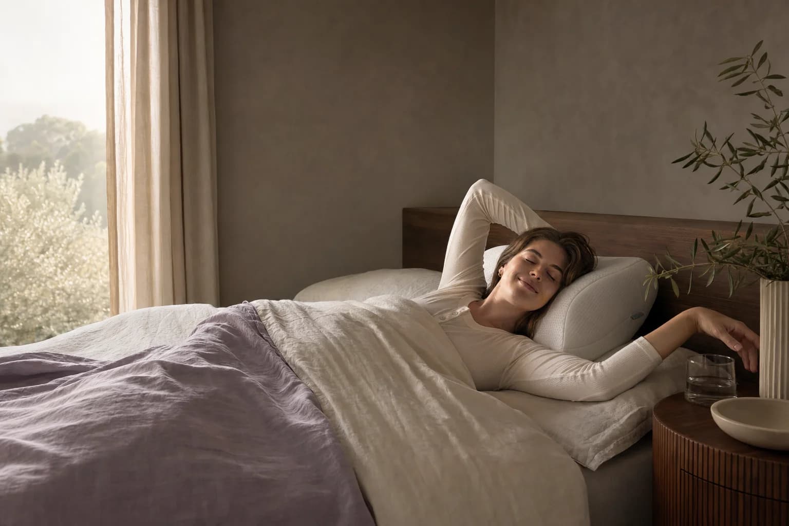 Waking naturally with the Sloomish Recovery Pillow